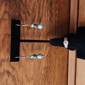 925 Sterling Ring and Earrings